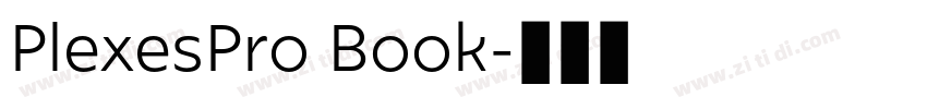PlexesPro Book字体转换